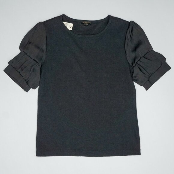 Current Air Black Short Sleeve Lightweight Top - XS - Picture 3 of 4